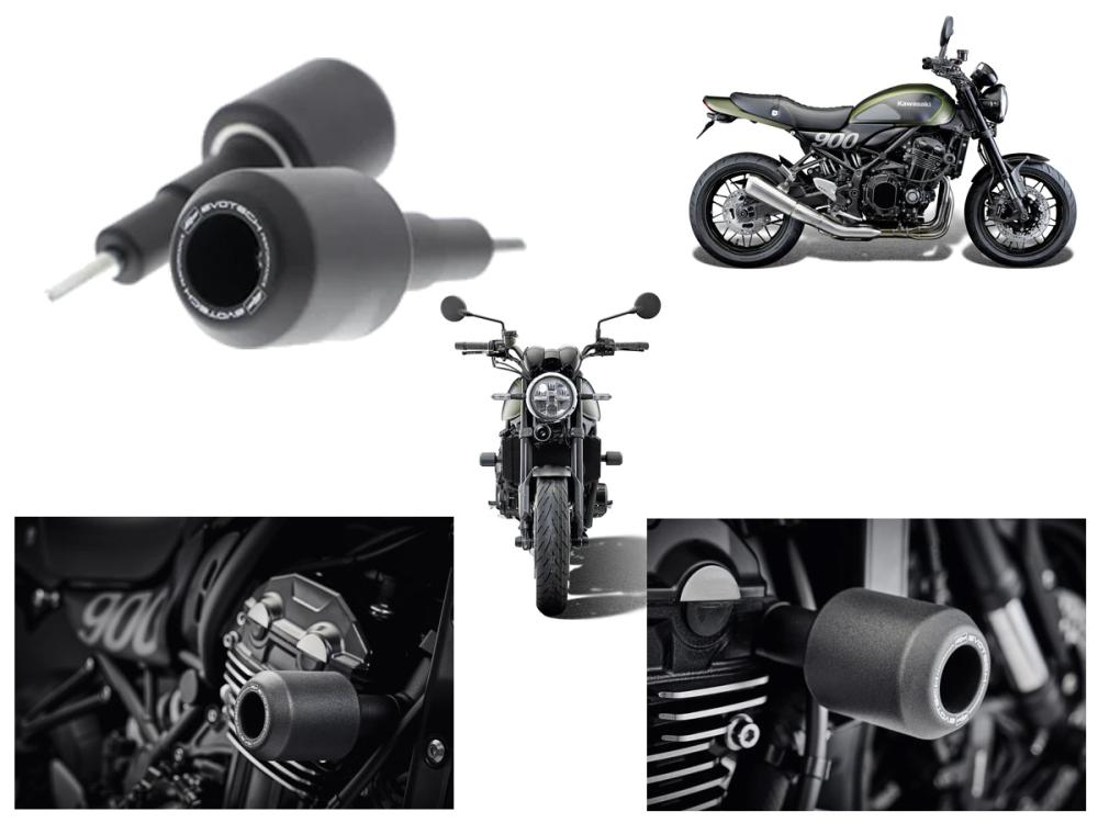 Kawasaki Z900 / Z900 RS Crash Protektor ab 2017 Evotech Performance
